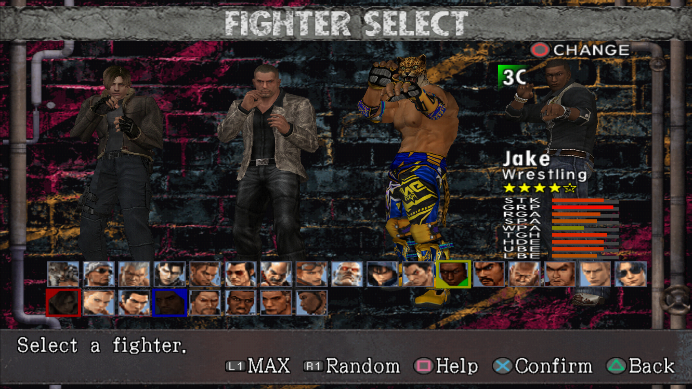 Expanded fighter selection